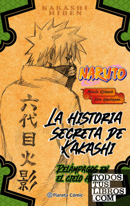 Naruto Hiden KAKASHINº 01 (novela)