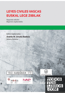Leyes civiles vascas Euskal lege zibilak (Papel + e-book)