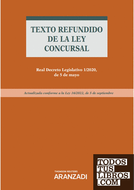 Texto refundido de la Ley Concursal (Papel + e-book)