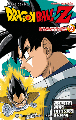 Dragon Ball Z Anime Comics Saga del comando Ginew nº 02/06
