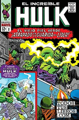 Biblioteca marvel el increíble hulk 2. 1964-65: tales to astonish 59-70 usa