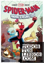A mighty marvel team-up. spiderman ¡animals, reuniu-vos!