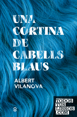 Una cortina de cabells blaus