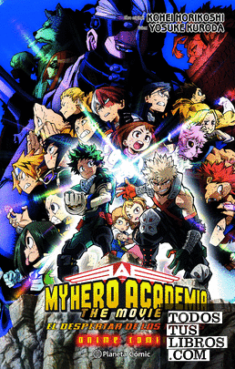 My Hero Academia: El Despertar de los héroes Anime comic