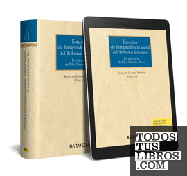 Estudios de Jurisprudencia social del Tribunal Supremo (Papel + e-book)