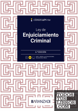 Ley de Enjuiciamiento Criminal (LeyItBe) (Papel + e-book)
