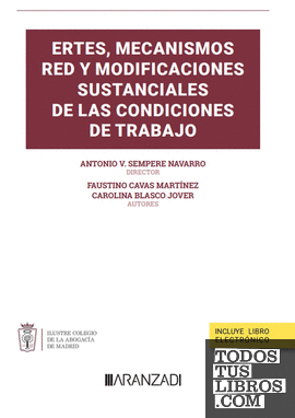ERTES, mecanismos RED y modificaciones sustanciales de las condiciones de trabajo (Personalización especial ICAM) (Papel + e-book)