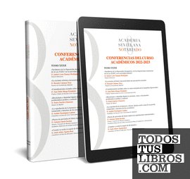 Anales 2022-2023.TOMO XXXII Academia Sevillana del Notariado (Papel + e-book)