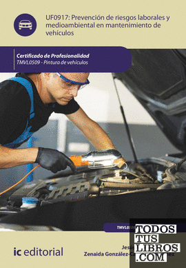 Prevención de riesgos laborales y medioambientales en mantenimiento de vehículos. TMVL0509 - Pintura de vehículos