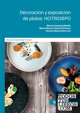 Decoración y exposición de platos. HOTR026PO