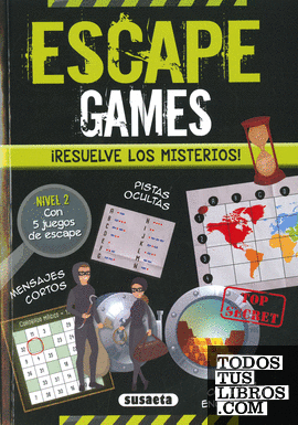 Escape Games. ¡Resuelve los misterios! Nivel 2
