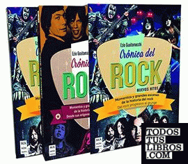 Estuche cronica del rock 2 volumenes