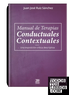 Manual de Terapias Conductuales-Contextuales