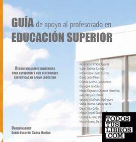 GUÍA DE APOYO AL PROFESORADO EN EDUCACIÓN SUPERIOR