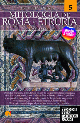 Breve historia de la mitología de Roma y Etruria nueva edición