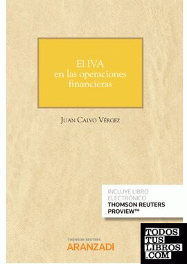 El IVA en las operaciones financieras (Papel + e-book)