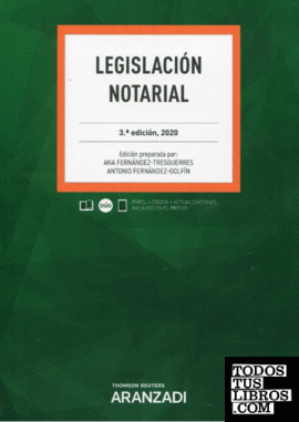 Legislación Notarial (Papel + e-book)