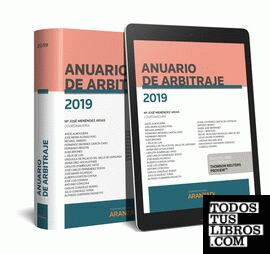 Anuario de arbitraje 2019 (Papel + e-book)