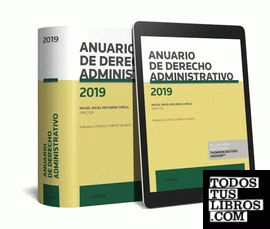 Anuario de Derecho Administrativo 2019 (Papel + e-book)