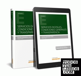 Servicios digitales, condiciones generales y transparencia (Papel + e-book)