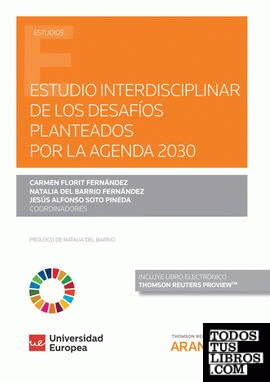 Estudio interdisciplinar de los desafíos planteados por la agenda 2030 (Papel + e-book)