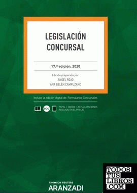 Legislación Concursal (Papel + e-book)