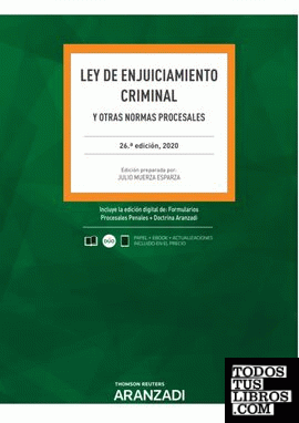 Ley de Enjuiciamiento Criminal (Papel + e-book)
