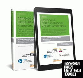Estudios de Derecho Mercantil y Derecho Tributario (Papel + e-book)