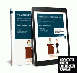 Máximas del interrogatorio (Papel + e-book)