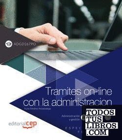 Tramites on-line con la administracion (ADGD267PO). Especialidades formativas