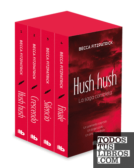 Tetralogía Hush Hush (edición estuche con: Hush Hush | Crescendo | Silencio | Finale) (Saga Hush, Hush)