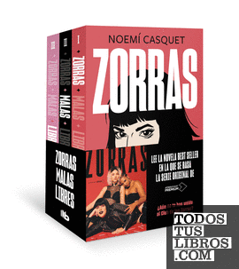 Pack Trilogía Zorras (contiene los títulos: Zorras | Malas | Libres)
