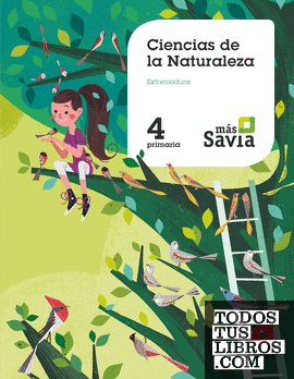 SD Alumno. Ciencias de la naturaleza. 4 Primaria. Más Savia. Extremadura