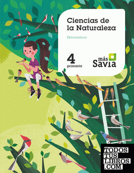 SD Profesor. Ciencias de la naturaleza. 4 Primaria. Más Savia. Extremadura