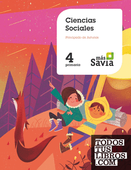 SD Alumno. Ciencias sociales. 4 Primaria. Más Savia. Asturias