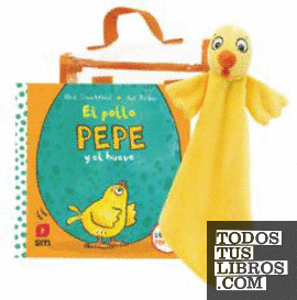 Pack doudou El pollo Pepe y el huevo