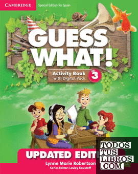 Guess What! Level 3 Activity Book with Digital Pack and Home Booklet Special Edition for Spain Updated