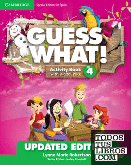 Guess What! Level 4 Activity Book with Digital Pack and Home Booklet Special Edition for Spain Updated