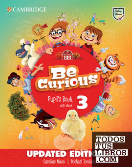 Be Curious Level 3 Pupil's Book with eBook Updated