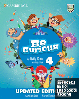 Be Curious Level 4 Activity Book with Home Booklet and Digital Pack Updated