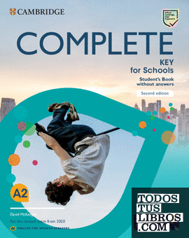 Complete Key for Schools English for Spanish Speakers Second edition Student's Book without answers with Digital Pack