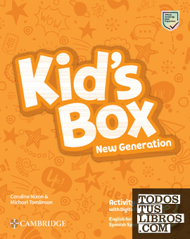 Kid's Box New Generation English for Spanish Speakers Level 3 Activity Book with Home Booklet and Digital Pack