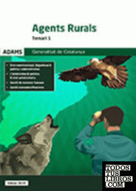 Temari 1 Agents Rurals. Generalitat de Catalunya
