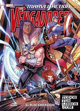 Marvel action vengadores. the ruby egress
