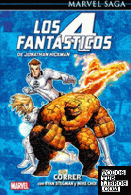 Marvel saga los 4 fantásticos de jonathan hickman. correr