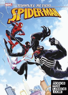 Marvel action spiderman. veneno  4