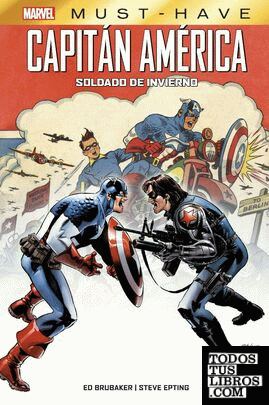 Marvel must have capitán américa. soldado de invierno