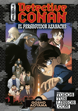 Detective Conan Anime Comic nº 04 El perseguidor azabache