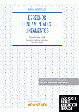 Derechos fundamentales. Lineamentos (Papel + e-book)