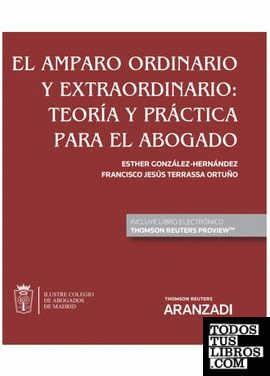 EL amparo ordinario y extraordinario (Personalización especial ICAM) (Papel + e-book)